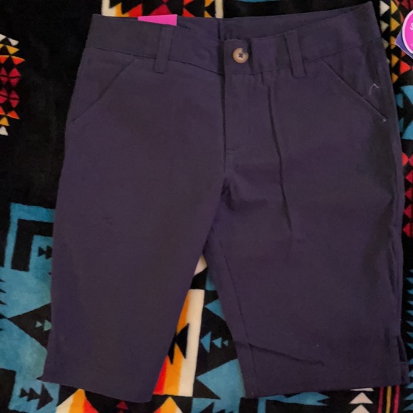 Girls blue shorts - Picture 2 of 3